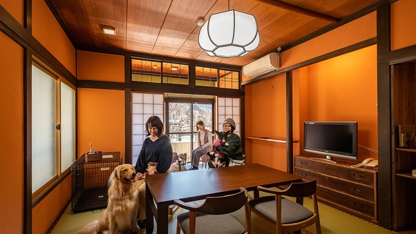 【ペット可ルーム 】酸素風呂付和洋室(禁煙)